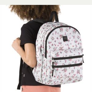 Vans Bags Vans Beauty Floral Marshmallow Backpack Poshmark